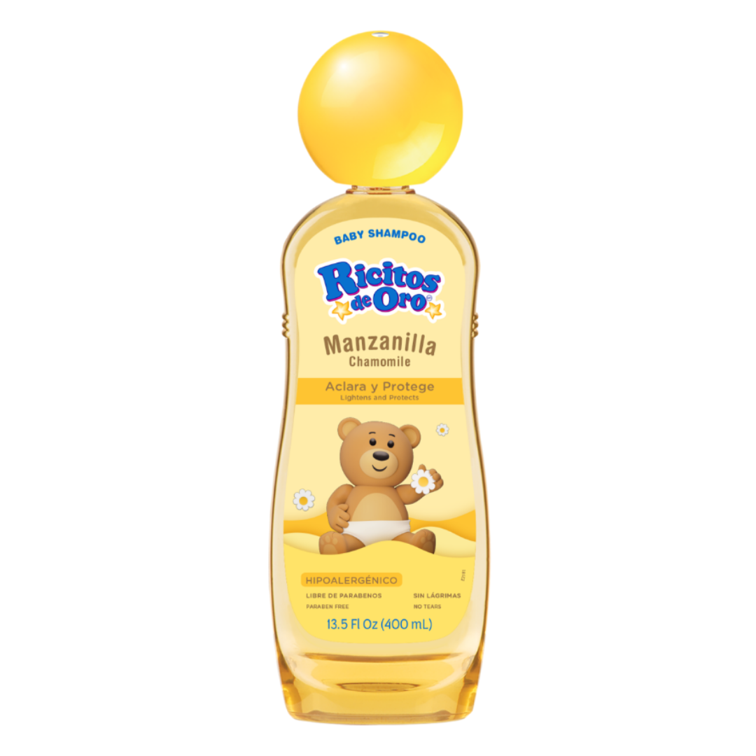 NUEVAS IMÁGENES WEB (3) Baby shampoo de manzanilla 400ml | Ricitos de oro - Imagen 1